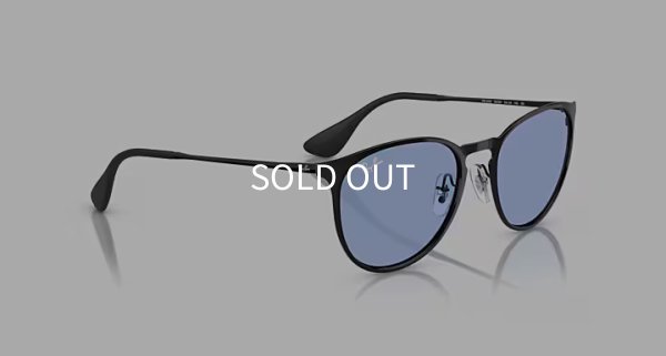 レイバン エリカ メタル RB3539 002/80 54 ブラック ブルー ライト