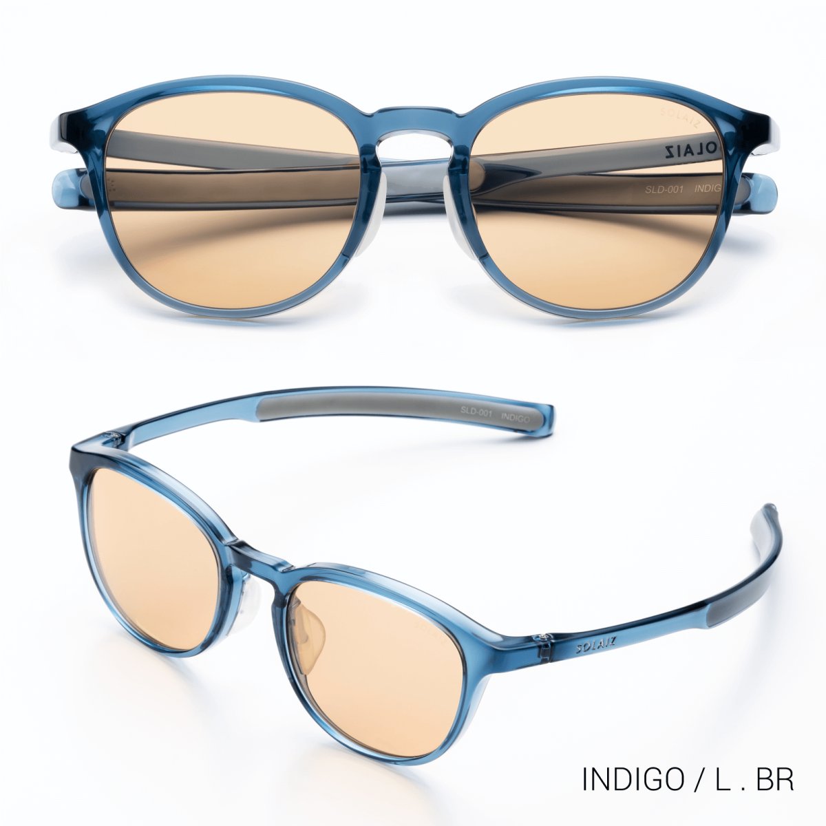 画像1: SOLAIZ（ソライズ）SLD-001　INDIGO/L.BR (1)