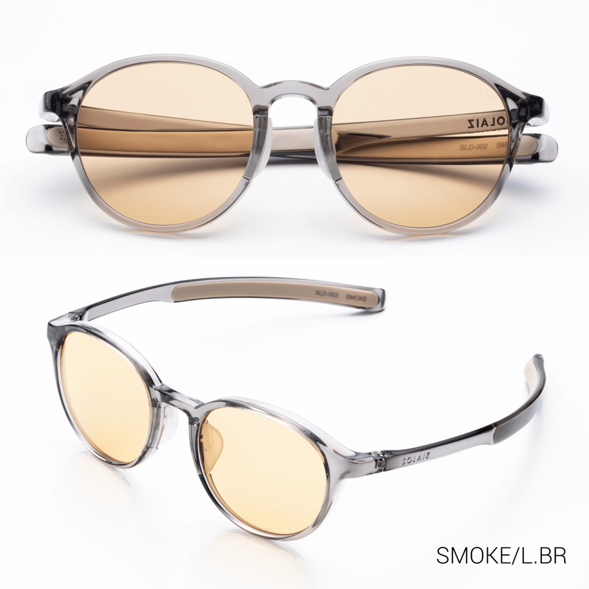 画像1: SOLAIZ(ソライズ) SLD-002 SMOKE/L.BR (1)