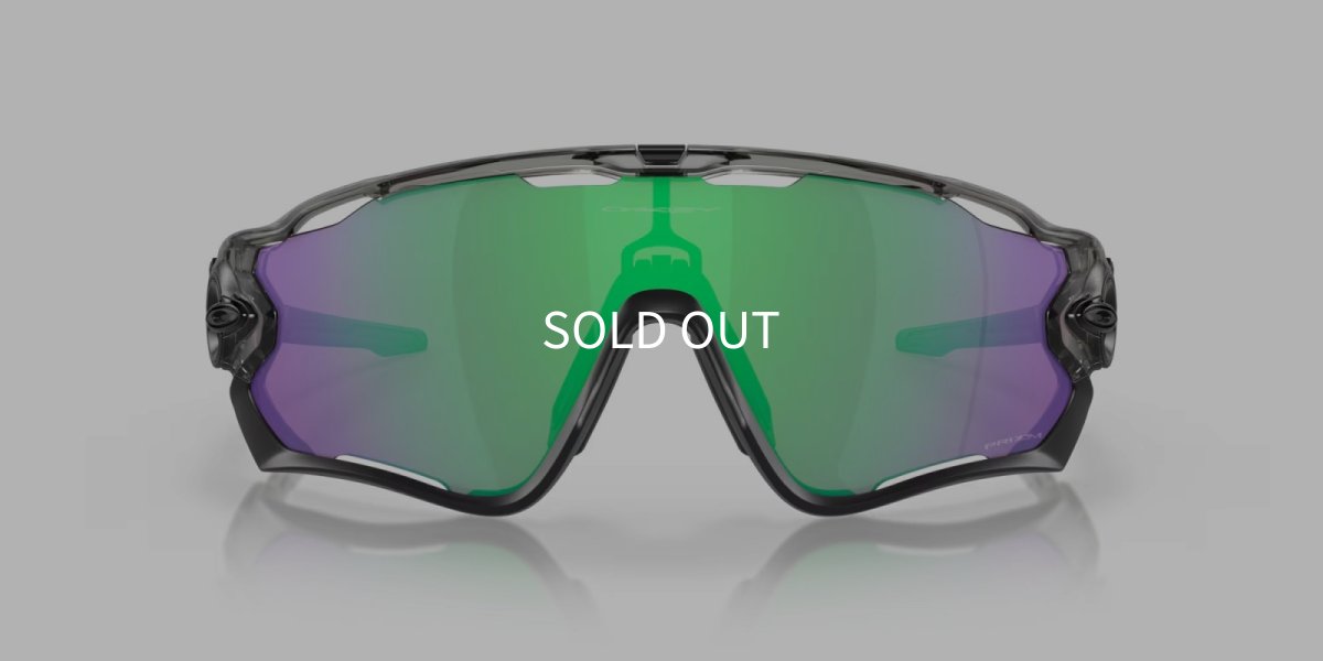 OAKLEY オークリー Jawbreaker ジョウブレイカー OO9290-4631 Grey Ink / Prizm Road Jade スポーツサングラス正面画像