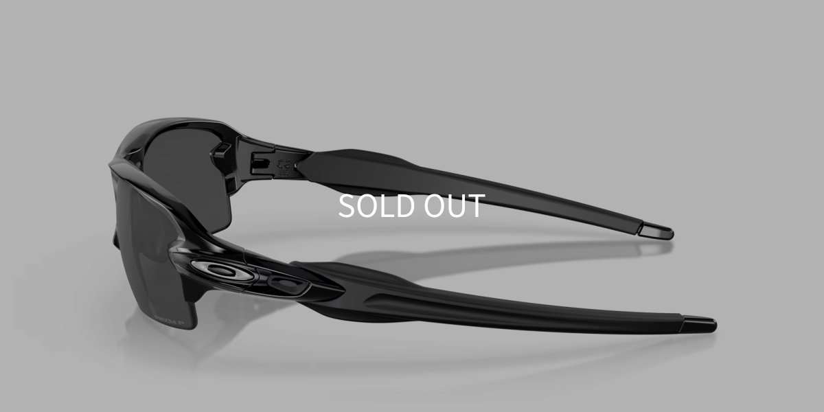 OAKLEY オークリー OO9271-2661 Polished Black / Prizm Black セミリムレス スポーツサングラス 側面画像