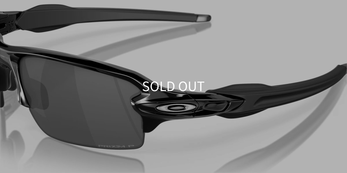 OAKLEY オークリー OO9271-2661 Polished Black / Prizm Black セミリムレス スポーツサングラス テンプル画像