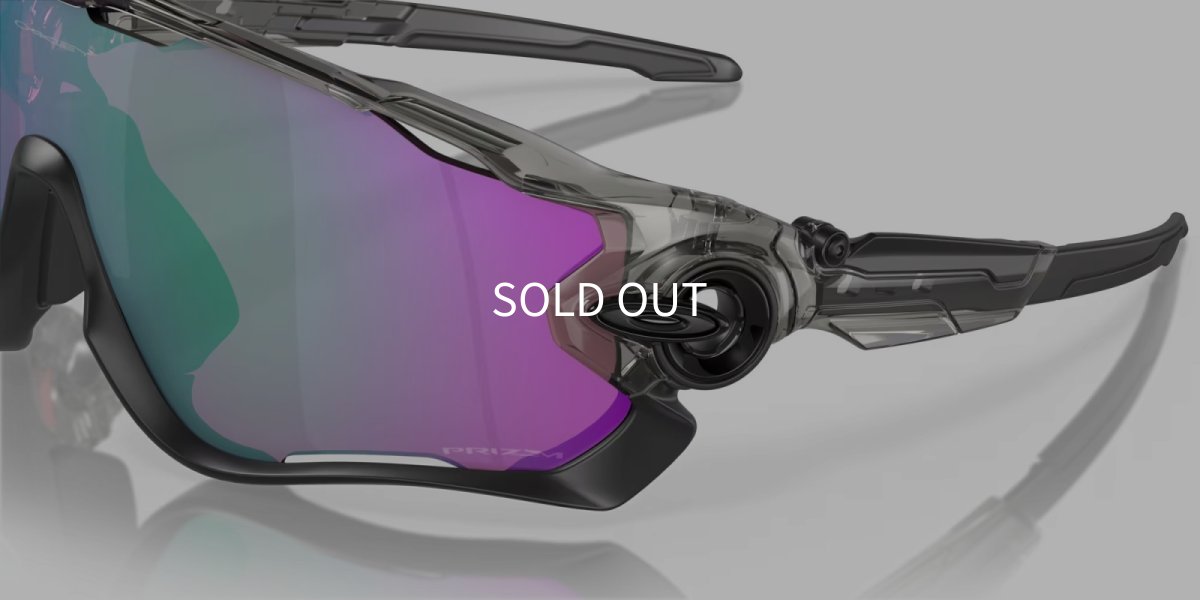 OAKLEY オークリー Jawbreaker ジョウブレイカー OO9290-4631 Grey Ink / Prizm Road Jade スポーツサングラステンプル画像