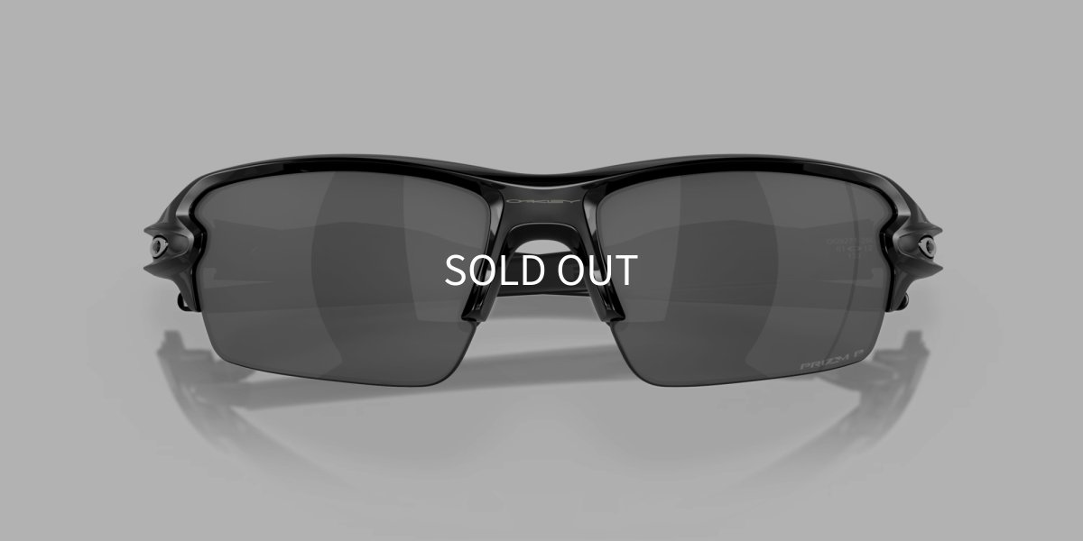 OAKLEY オークリー OO9271-2661 Polished Black / Prizm Black セミリムレス スポーツサングラス 正面画像