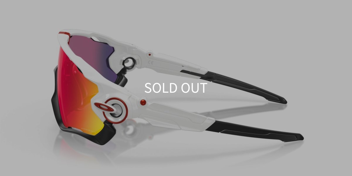 OAKLEY オークリー Jawbreaker ジョウブレイカー OO9290-05 Polished White / Prizm Road スポーツサングラス 側面画像