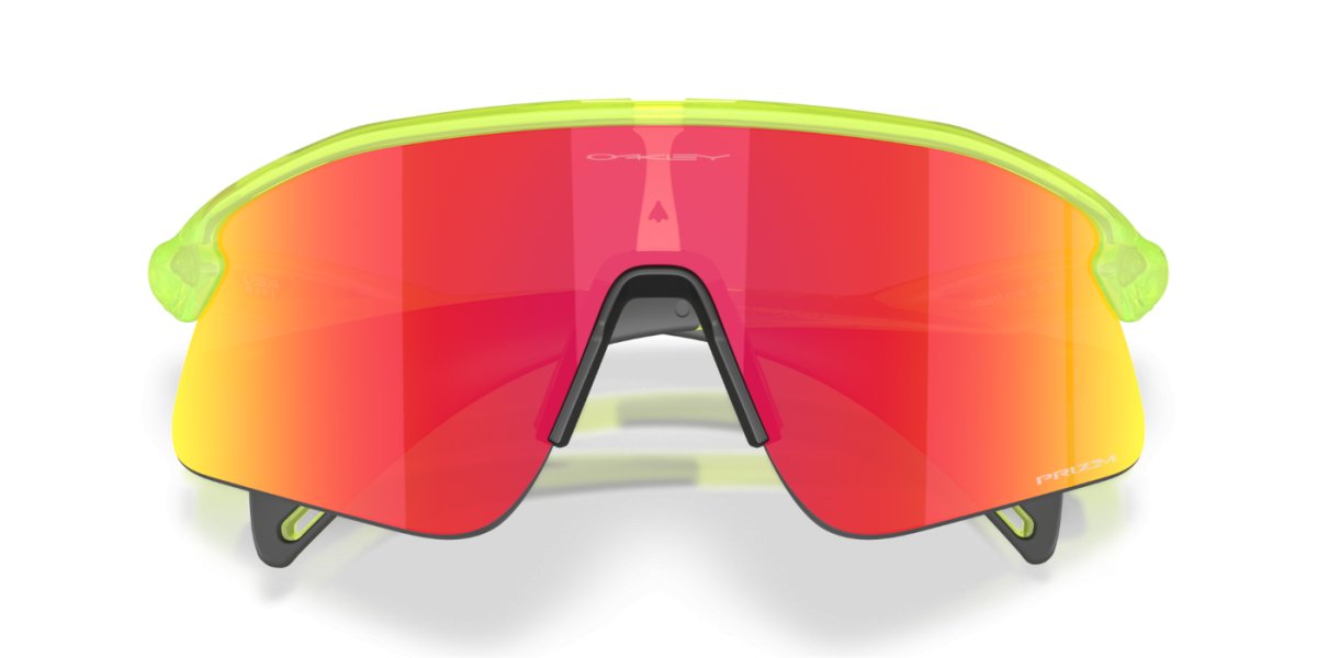 Oakley Stunt Devil OO9517 マットウラニウム プリズムルビー 正面画像