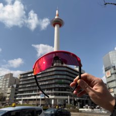 即日発送】公式正規品 オークリー Sutro lite  2026年新色 ピンク/ブラック Prizm Road 国内正規保証書付 OO9496-14 実物画像