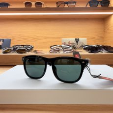 【即日発送】Ray-Ban レイバン サングラス RB4260D 601/71 57サイズ ダークグリーン アジアンフィット オーバーサイズ スクエア 実物画像