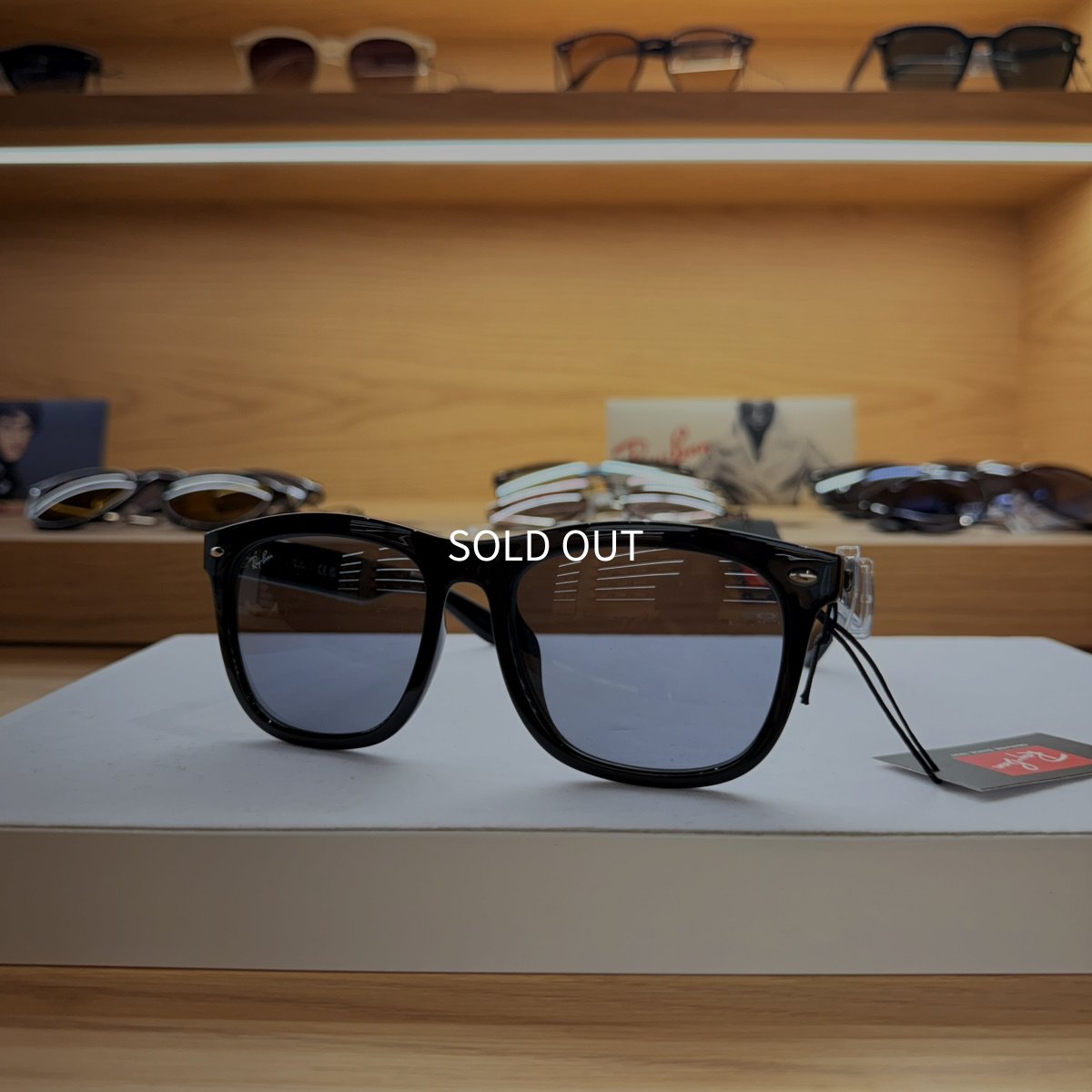 【即日発送】Ray-Ban レイバン サングラス RB4260D 601/1 57サイズ ライトグレー アジアンフィット オーバーサイズ スクエア 実物画像