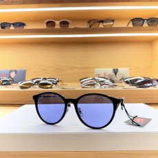 【即日発送】Ray-Ban レイバン サングラス RB4334D 601/80 55サイズ ブルーレンズ アジアンフィット ボストン コンビネーション 実物画像