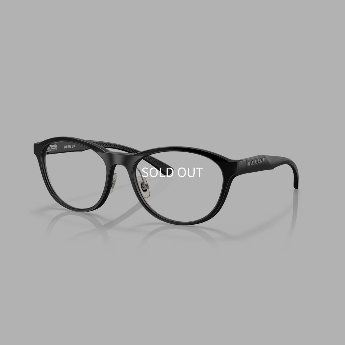 【40%OFF】OAKLEY オークリー OX8057 Draw Up ドローアップ サテンブラック ラウンド メガネ フレーム単体 商品画像
