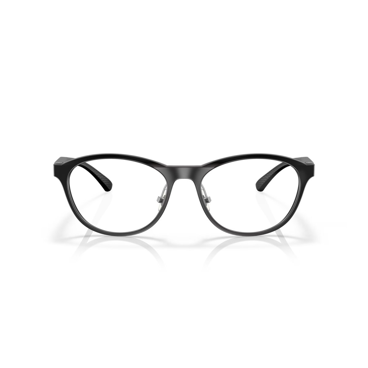【40%OFF】OAKLEY オークリー OX8057 Draw Up ドローアップ サテンブラック ラウンド メガネ フレーム単体 正面画像