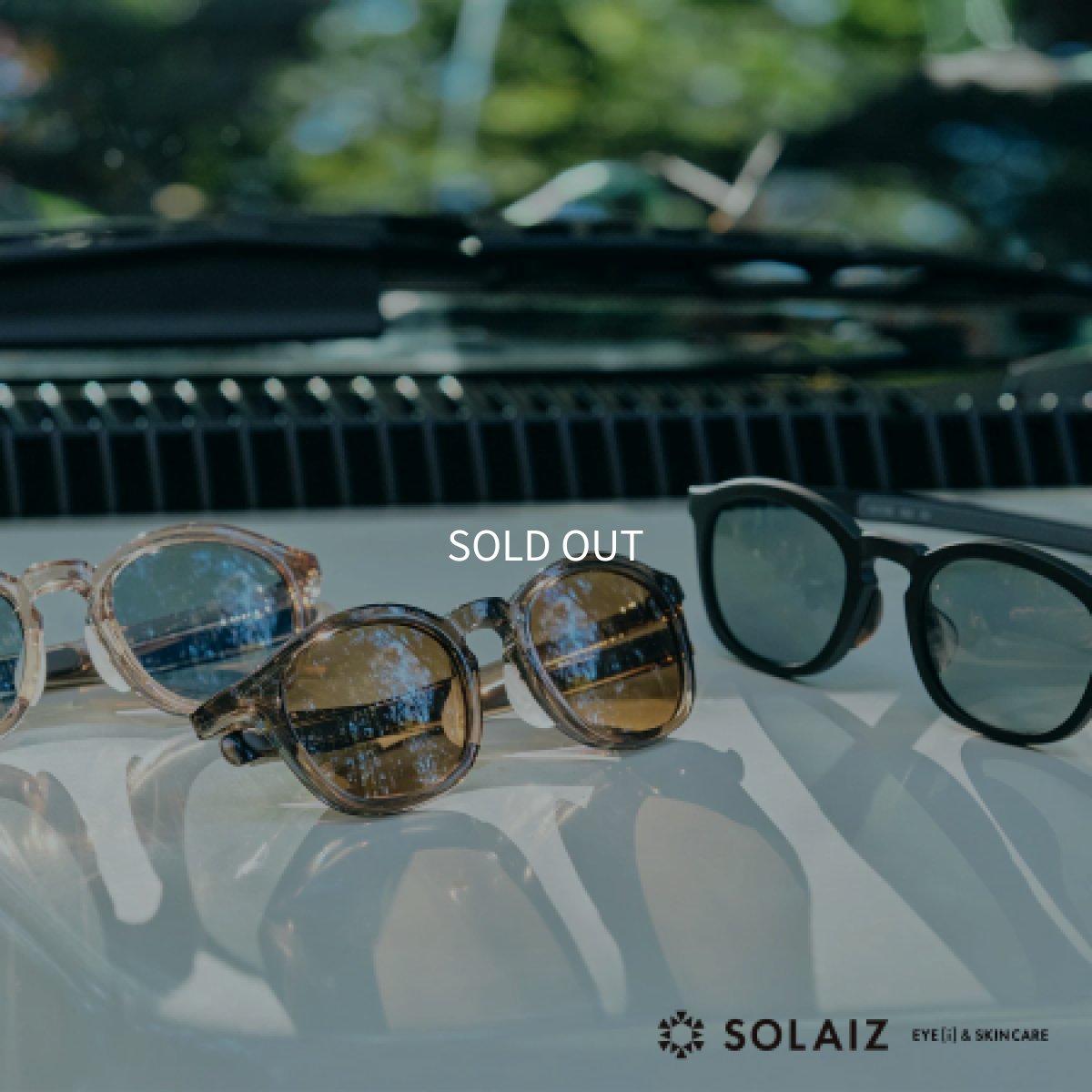 【即日発送】SOLAIZ ソライズ 偏光サングラス SLD-006 OUTDOOR カフェブラウン / 偏光グレー スクエア 超軽量 アウトドア ドライブ 釣り 商品画像