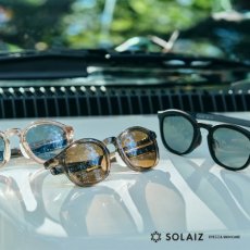 【即日発送】SOLAIZ SLD-006 OUTDOOR（マットカーキ / 偏光ブラウン）医療用アイケアサングラ 近赤外線カット 商品画像