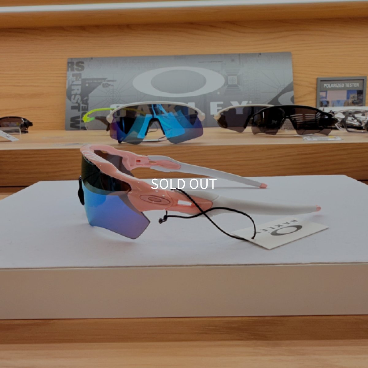 【即日発送】オークリー レーダーEV スポーツサングラス OAKLEY Radar EV custum カスタム 偏光レンズ Prizm Polarized Deep Water Pink milkshake 釣り マリンスポーツ ドライブ アウトドア 国内正規品 実物画像