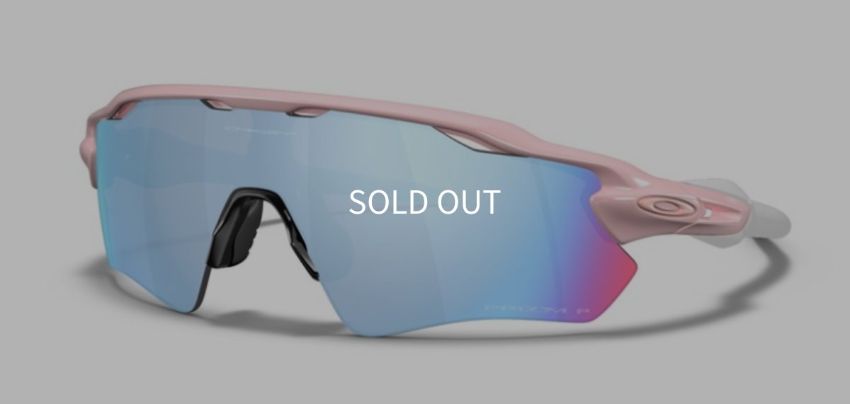【即日発送】オークリー レーダーEV スポーツサングラス OAKLEY Radar EV custum カスタム 偏光レンズ Prizm Polarized Deep Water Pink milkshake 釣り マリンスポーツ ドライブ アウトドア 国内正規品 商品画像