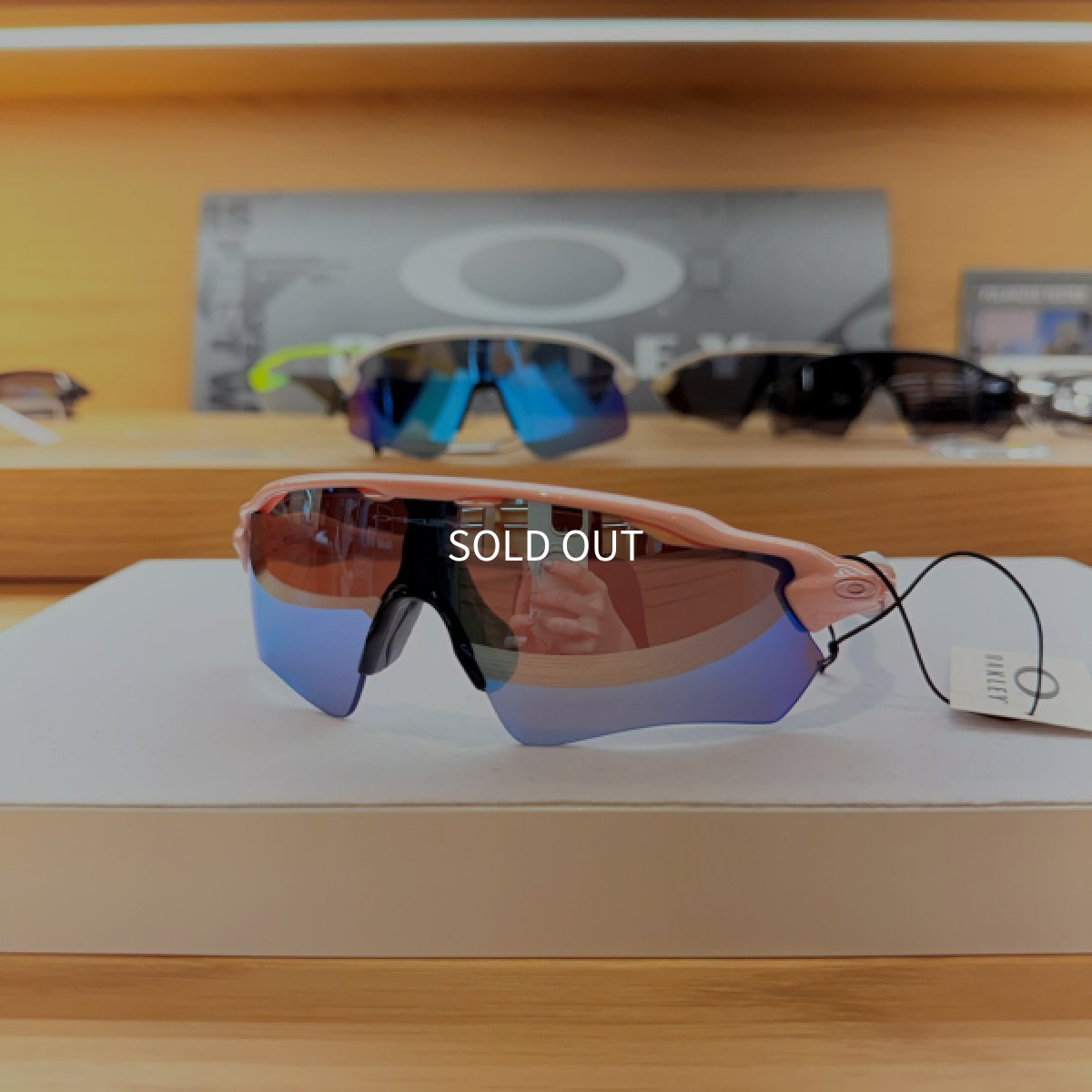 【即日発送】オークリー レーダーEV スポーツサングラス OAKLEY Radar EV custum カスタム 偏光レンズ Prizm Polarized Deep Water Pink milkshake 釣り マリンスポーツ ドライブ アウトドア 国内正規品 実物画像