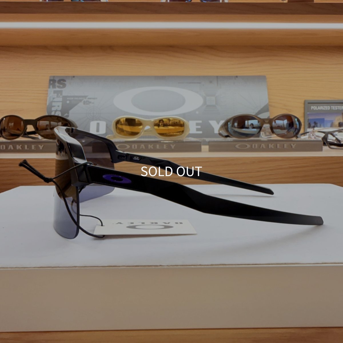 画像3: 【即日発送】限定カスタム OAKLEY オークリー Sutro Lite スートロライト Matte Black マットブラック / Prizm Grey プリズムグレー スポーツサングラス (3)