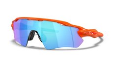 画像1: 【即日発送】OAKLEY オークリー Radar EV Path レーダーEVパス Neon Orange ネオンオレンジ / Prizm Sapphire Polarized 偏光レンズ スポーツサングラス (1)